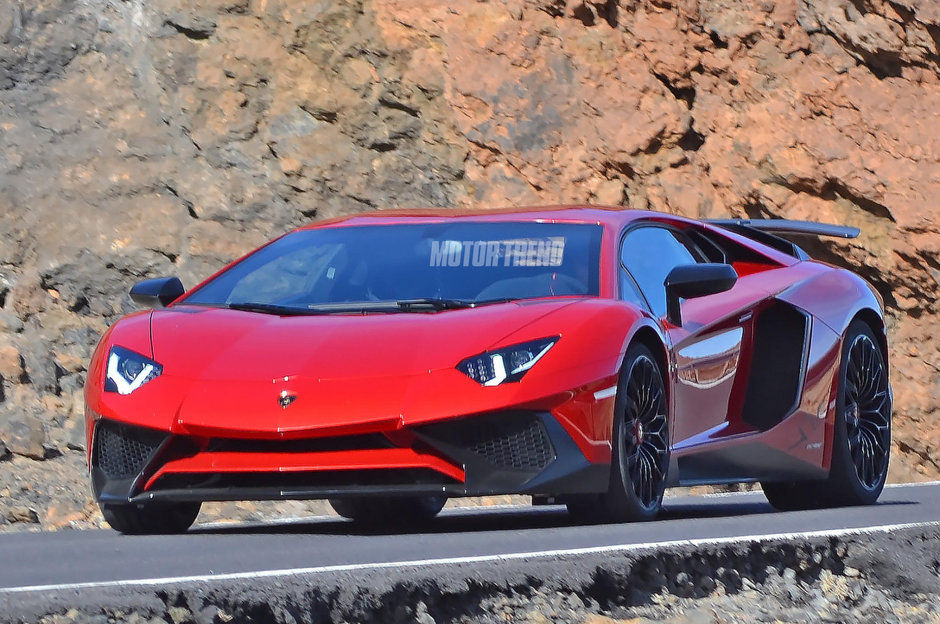 Lamborghini Aventador SV - Poze Spion