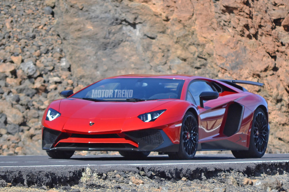 Lamborghini Aventador SV - Poze Spion