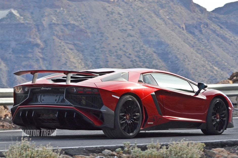 Lamborghini Aventador SV - Poze Spion