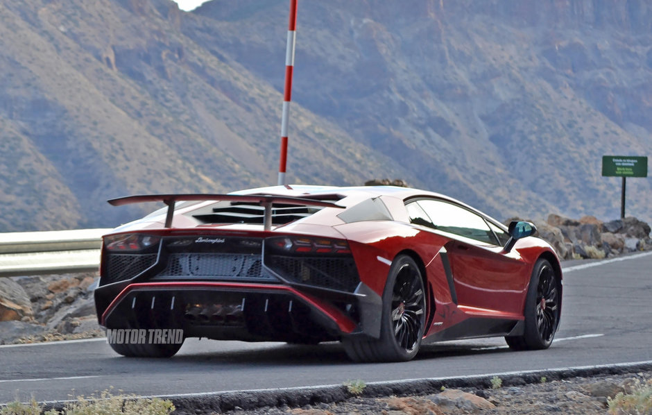 Lamborghini Aventador SV - Poze Spion