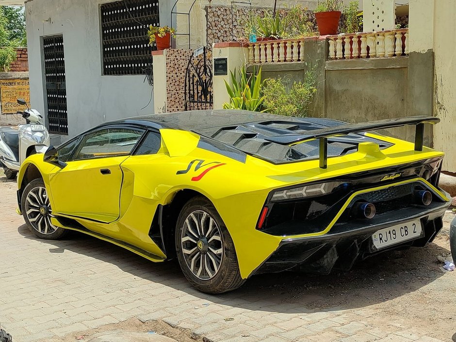 Lamborghini Aventador SVJ in India
