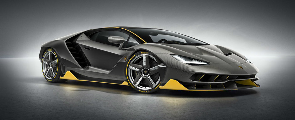 Lamborghini continua seria lansarilor extravagante: noul Centenario are 770 CP si costa 1,75 mil. euro