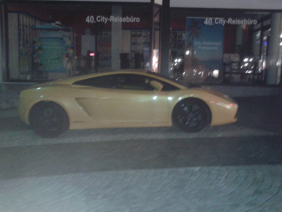 Lamborghini Gallardo furia galbena