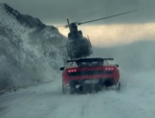 Lamborghini Gallardo Super Trofeo Stradale pe Transfagarasan