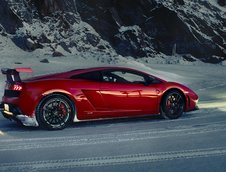 Lamborghini Gallardo Super Trofeo Stradale pe Transfagarasan