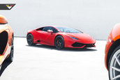 Lamborghini Huracan cu jante Vorsteiner