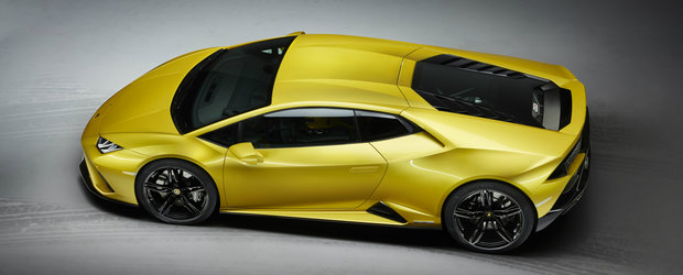 Lamborghini Huracan EVO, de-acum si RWD. Sportiva italiana face suta in 3.3 secunde