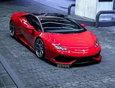 Lamborghini Huracan in Rosso Corsa