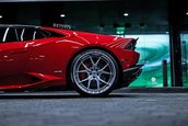 Lamborghini Huracan in Rosso Corsa