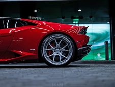 Lamborghini Huracan in Rosso Corsa