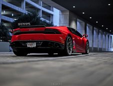 Lamborghini Huracan in Rosso Corsa