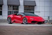 Lamborghini Huracan in Rosso Corsa