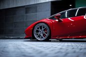 Lamborghini Huracan in Rosso Corsa
