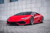 Lamborghini Huracan in Rosso Corsa