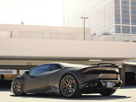 Lamborghini Huracan LP610-4 in negru mat