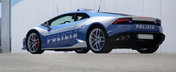Noul Lamborghini Huracan LP610-4 se alatura Politiei din Italia