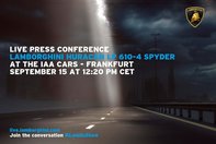 Lamborghini Huracan LP610-4 Spider - Teaser