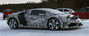 Poze Spion: Noul Lamborghini Huracan ne dezvaluie cateva dintre liniile si formele sale