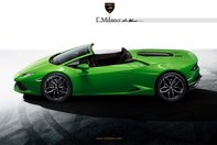 Lamborghini Huracan Spider - Ipoteza de design