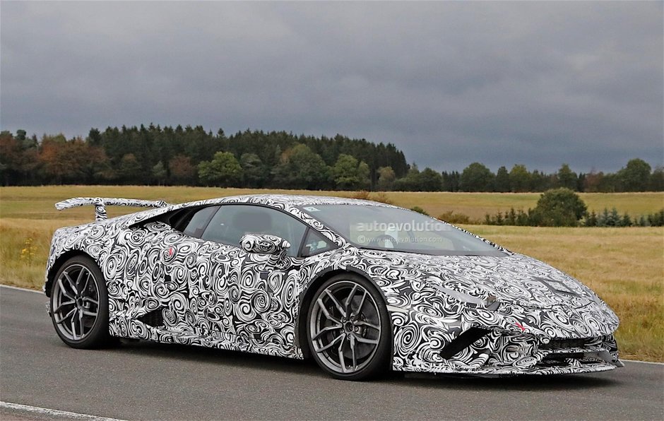 Lamborghini Huracan Superleggera- Poze spion
