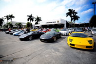 Lamborghini Miami Ocean Reef Run 2009