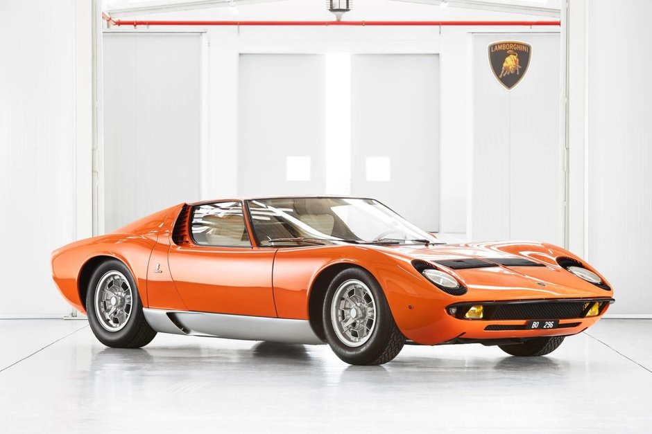 Lamborghini Miura din The Italian Job