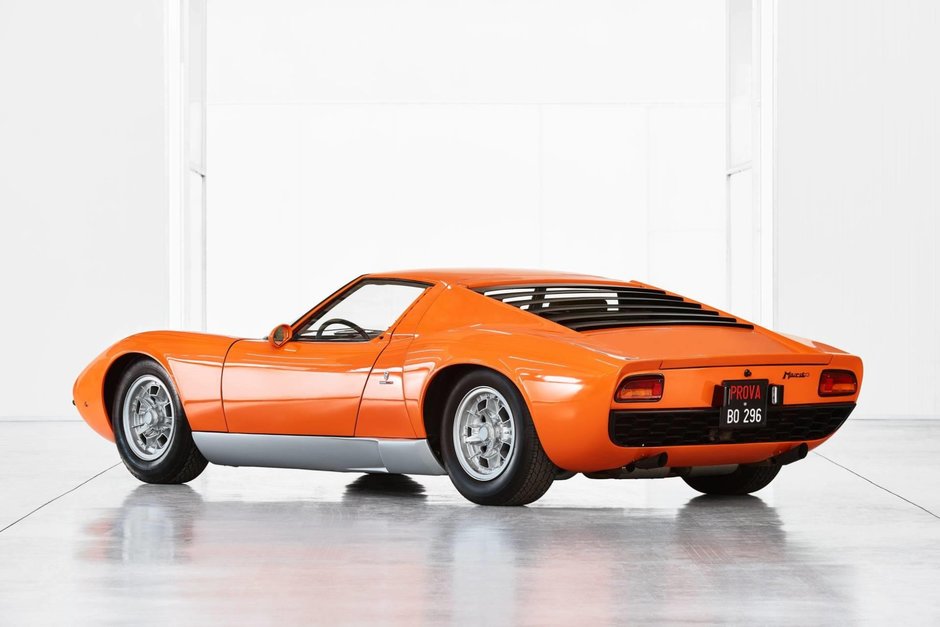 Lamborghini Miura din The Italian Job