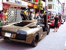 Lamborghini Murcielago deghizat in leopard