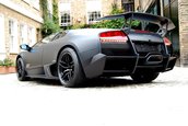 Lamborghini Murcielago LP670-4 SV in negru mat