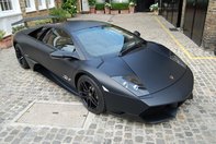 Lamborghini Murcielago LP670-4 SV in negru mat