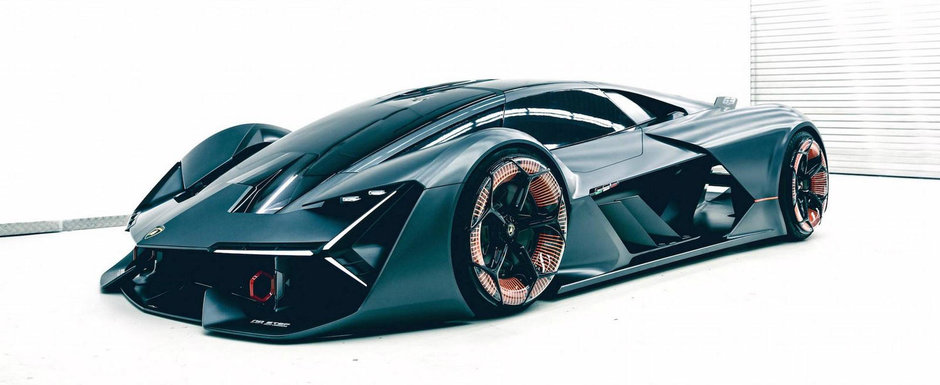 Lamborghini prezinta conceptul Terzo Millennio: supercar-ul viitorului are caroserie care se repara singura