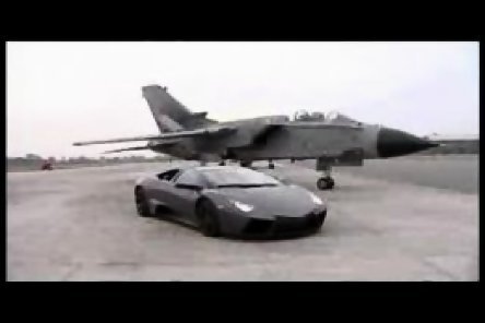 Lamborghini Reventon vs. Tornado Jet Figther
