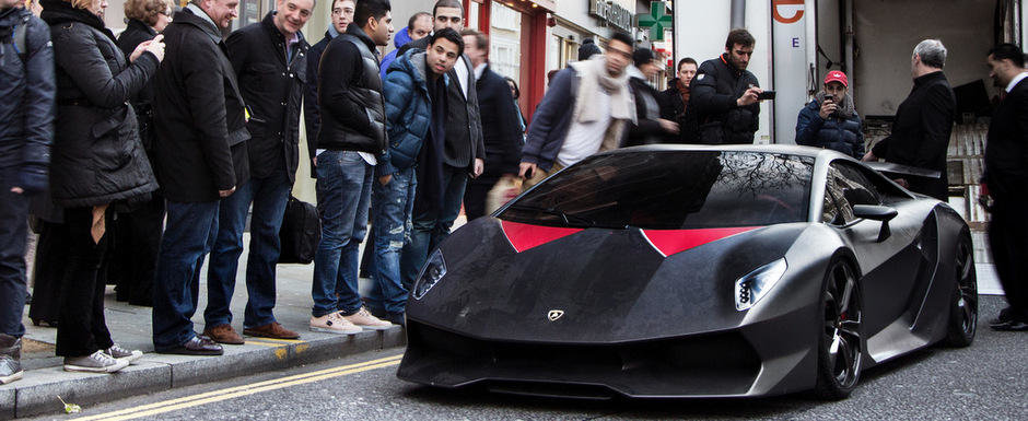 Lamborghini Sesto Elemento viziteaza Londra. VIDEO AICI!