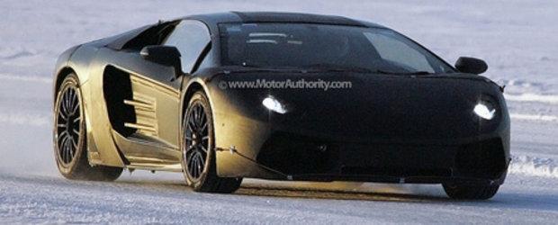 Lamborghini testeaza succesorul lui Murcielago