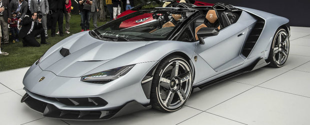 Lamborghini tocmai a lansat Centenario Roadster, iar asa cum v-ati fi asteptat, toate exemplarele au fost deja vandute