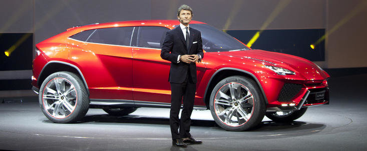 Lamborghini Urus Concept - Noi imagini, plus primele cadre video Lamborghini Urus Concept - Noi imagini, plus primele cadre video