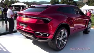 Lamborghini Urus in actiune si detaliu