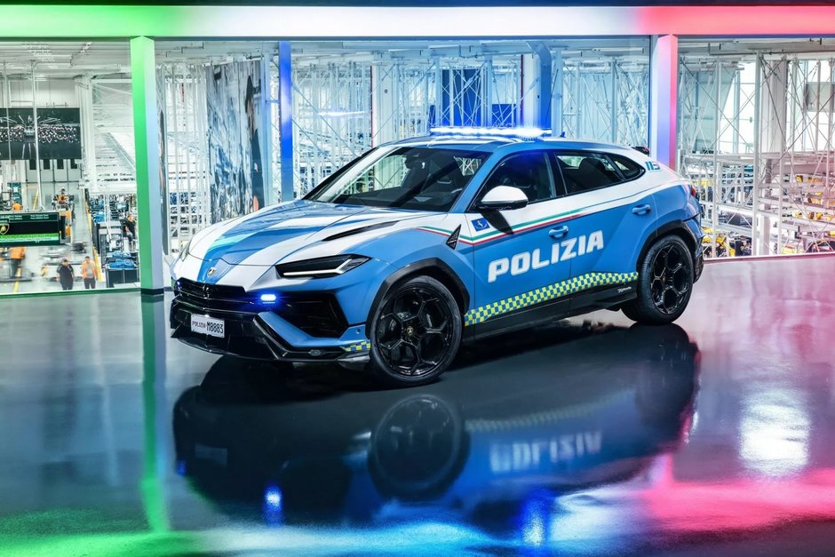 Lamborghini Urus Performante de politie