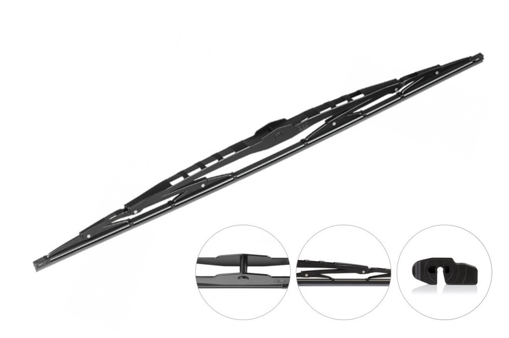 Lamela Stergator Alca Truck 650mm/26\'- Fixare Carlig Amio AT136