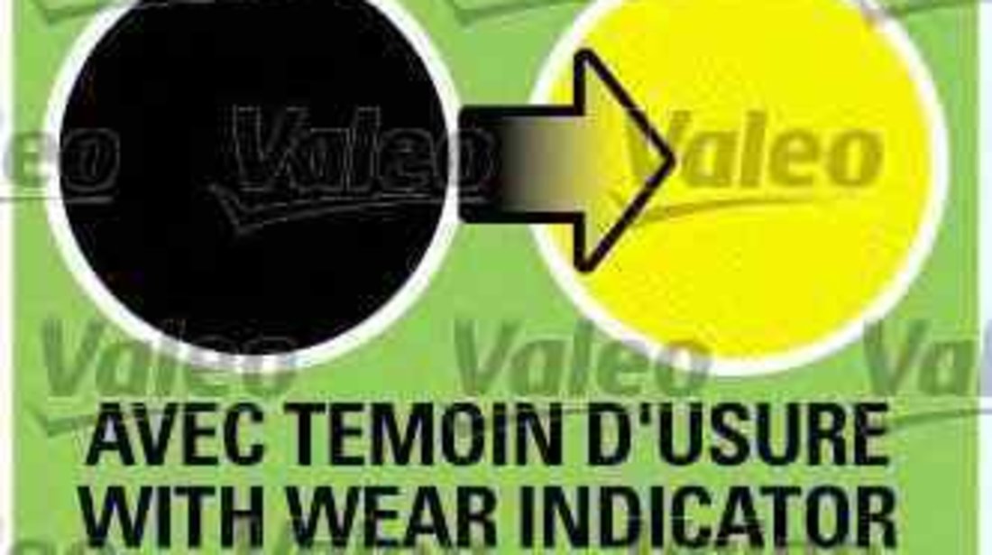 lamela stergator AUDI 100 43 C2 Producator VALEO 567771