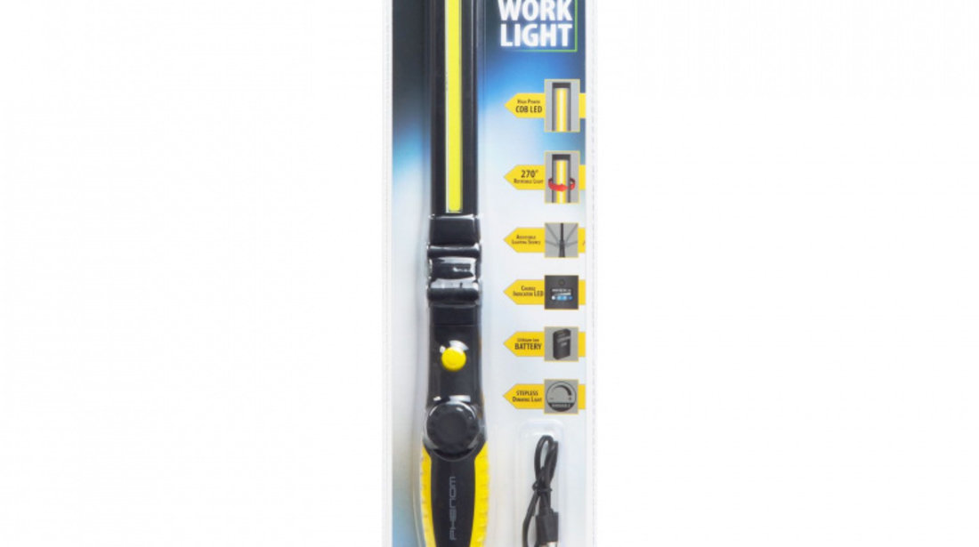 Lampă de lucru COB-LED cu acumulator - PHENOM 18647