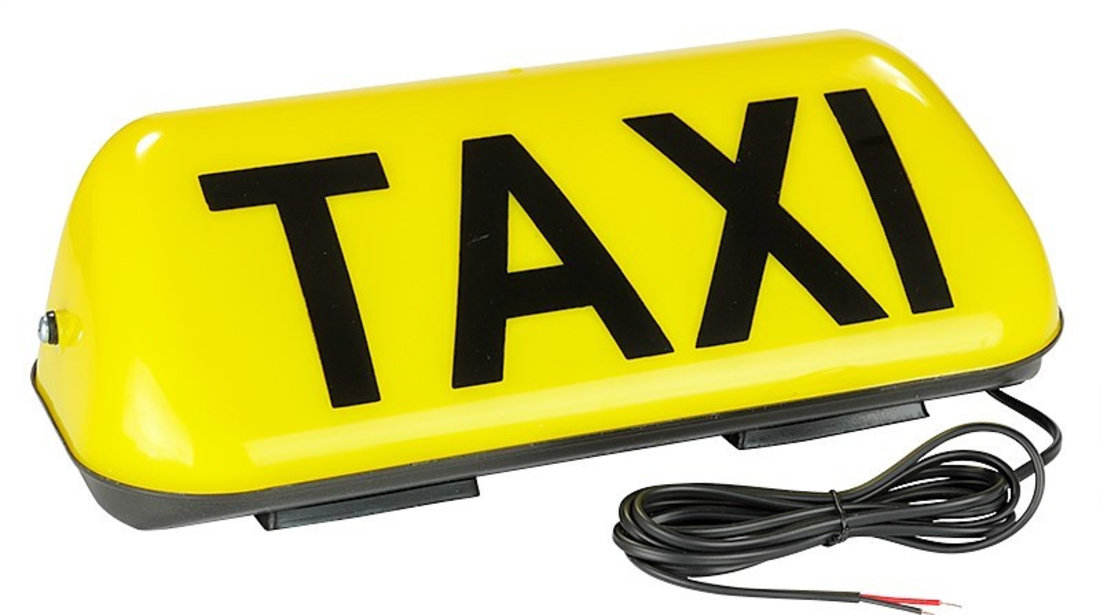Lampă Taxi Led, Galbenă, Oblică 86861