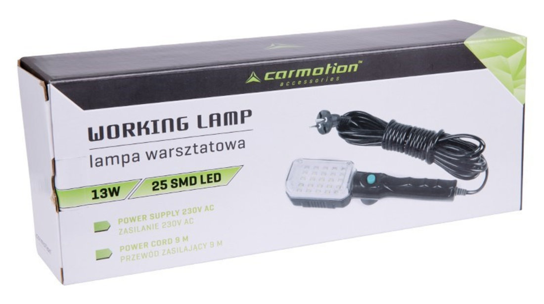 Lampa Atelier 25 Led Cu Magnet Si Carlig, Alimentare 230v 86250