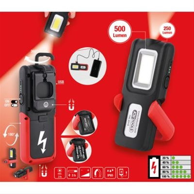 Lampa De Mana Mobila Ptr Atelier, Pliabila, 500 Lumeni Ks Tools 150.4510