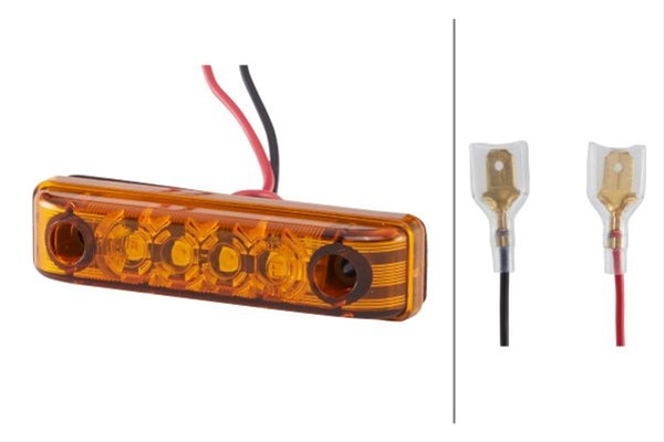 Lampa De Marcare Laterala Cu Led, 12 V Hella 2PS 357 010-001