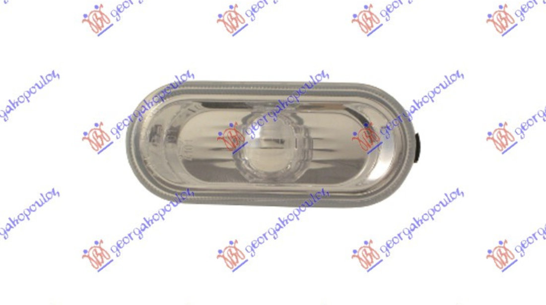 Lampa de Semnalizare Lucas Alba Transparenta Aripa Fata VW FOX 2005 2006 2007 2008 2009 2010 2011