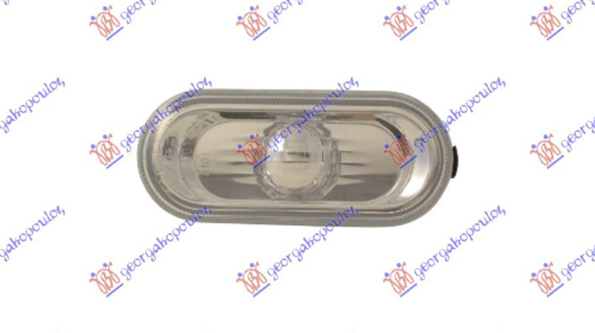 Lampa de Semnalizare Lucas Alba Transparenta Aripa Fata VW FOX 2005 2006 2007 2008 2009 2010 2011