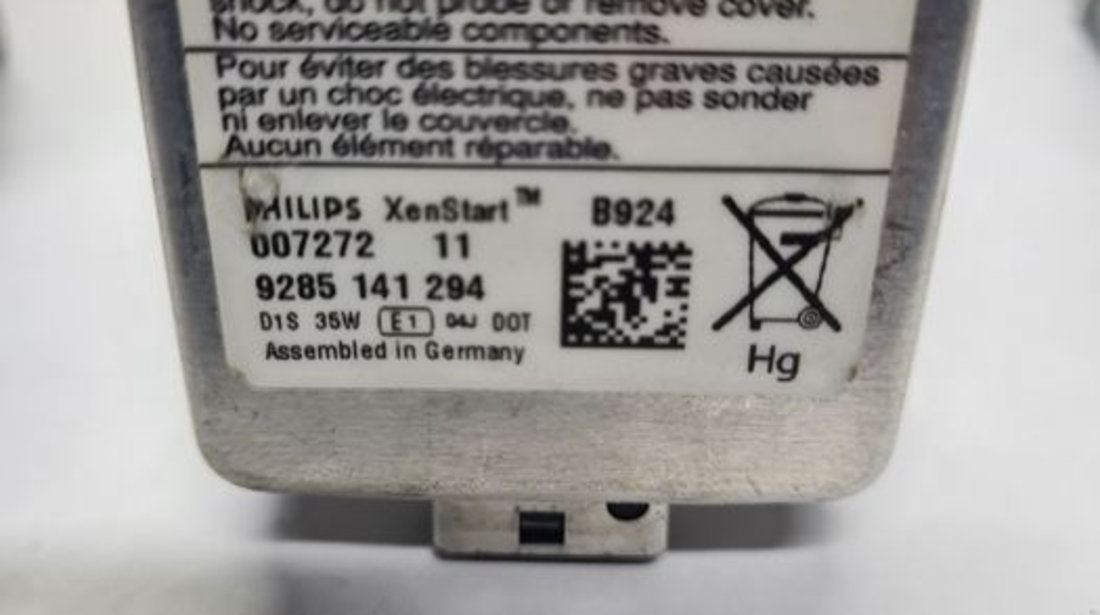 Lampa descărcare gaz bec xenon Philips Osram