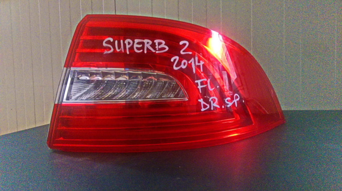 Lampa dreapta spate Skoda Superb 2 Typ 3T, an fabr. 2014, facelift