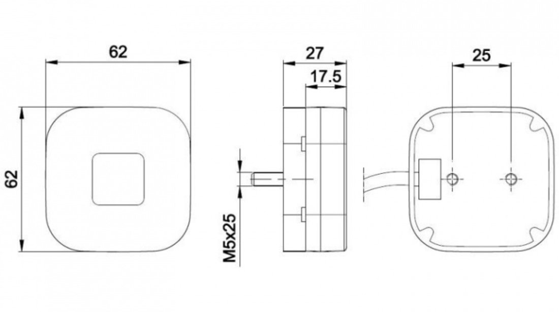 Lampa Gabarit Cu Led FT-027-Z 12-24V 250123-2